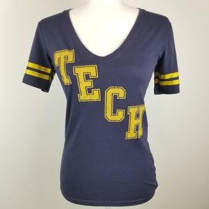 Pink Victoria's Secret Ga Tech T-Shirt